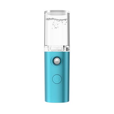 China 2020 Handheld Usb Mini Handy Nano Sprayer Mist Spray Beauty Skin Care Device Moisturizer for sale