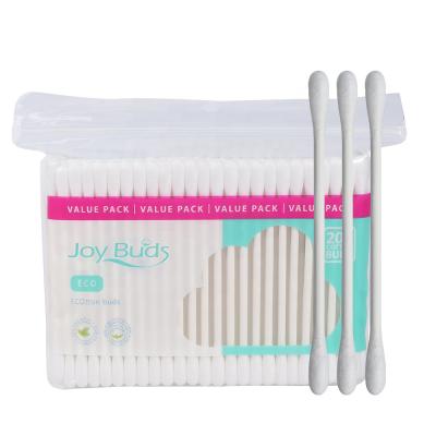 China Household high quality q paper stick tips eco-friendly ear cotton buds for sale