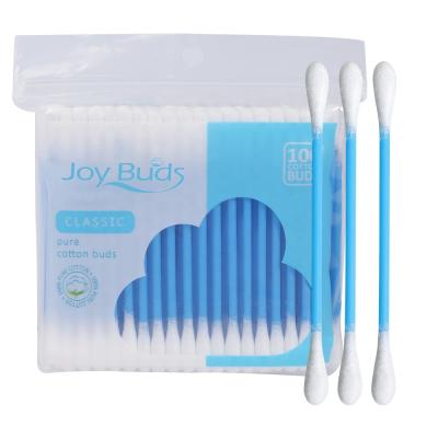 China Household+Industry+Medical Factory Wholesale High Quality Double Sided Cotton Swabs For Ear Cleaning for sale