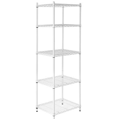 China FREE SAMPLE Grid Layer Shelf Sustainable Storage Shelf Multi Layer Reinforced Adjustable Heavy Duty Rack Organizer Shelf for sale