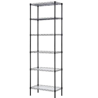 China FREE SAMPLE Stand Organizer Shelf Storage Wire Shelving Unit Metal Shelves Adjustable Standing Unit Storage for sale