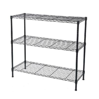 China FREE SAMPLE Shelf Storage Balcony Kitchen Space Simple Layout Rack Multi Layer Storage Rack for sale