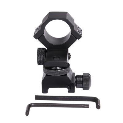 China Aluminum Alloy 25.4mm Profile Elevation Windage Weaver 20mm Rail High Low Mount Rifle Scope Ring Light Laser Sight Flashlight Adjustable Rail for sale