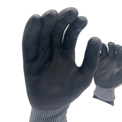 China Durable Black Nitrile Coated 15g Foam Nylon Spandex Nitrile Coated Hand Gloves For Oil Work for sale