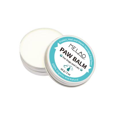 China Viable Natural and Organic Dog Paw Balm For Dog and Private Label Cat Paw Protection for sale