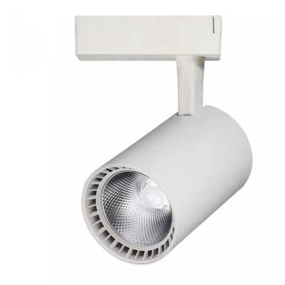 China Latest modern home /hotel project recessed 30w cob mounted led track light for sale