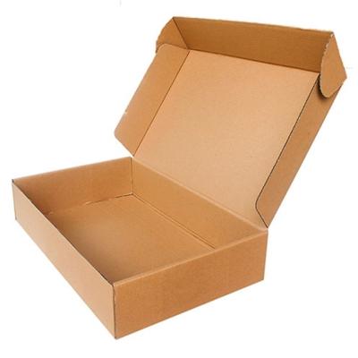 China Handmade Customized Corrugated Paper Packaging Boxes For Food Packing for sale