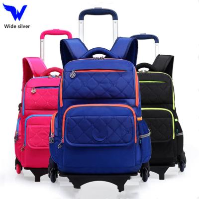 China Waterproof Children Backpack Scooter Children Trolley School Bags Trolley School Backpack for sale