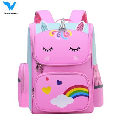 China New Arrival Waterproof Mochila Unicornio Plush Multi-colors Bag Primary School Grade 1-3 Student Kids Backpack For Girls for sale