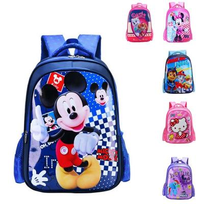 China New Waterproof Primary School Backpacks Digital Printing Custom Logo Kids School Bags for sale