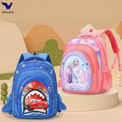 China Custom Waterproof Kids Students Large Capacity School Bags Cartoon Backpack for sale