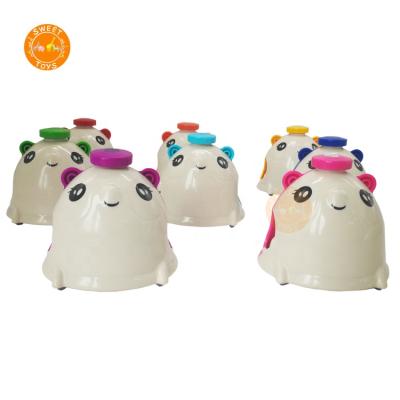 China Educational Orff Percussion 8 Tone Mouse Press Bell Hand Bell Set Early Cartoon Toy Kindergarten Teaching Aid Children's Toys for sale