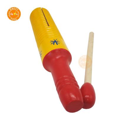 China Wooden Toy Orff Guiro Educational Musical Instrument Percussion For Children Early Education for sale