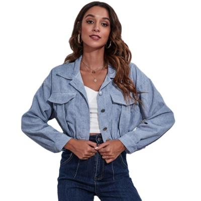 China Breathable Women Denim Winter Coat Jean Jacket With Spring Fashion Short Coats For Fashionable Woman for sale