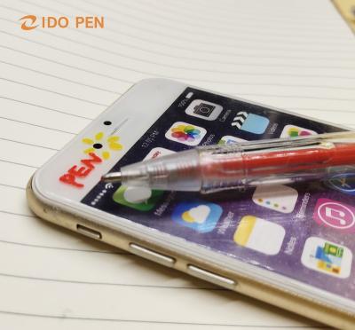 China New design normal jelly pen with logo luster pens for wholesale advertising stationery for sale