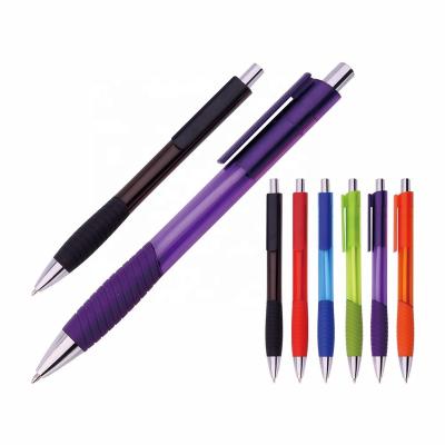 China Simple Design Ball Point Pen Quality Plastic Pen Office Promotional Plastic Ballpoint Pen For Wholesale for sale