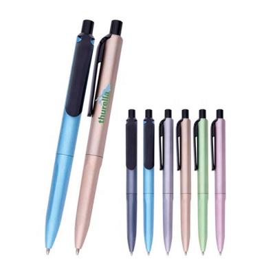 China Promotional Pen Multi Color Customized Ballpoint Pen Promotional Gift Logo Pen Advertising Plastic Ball Pen for sale