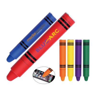 China office & Popular Plastic School Pen Novelty Pencil Shape Stylus Pen Ballpoint Plastic Pen With Printed Logo For Gift for sale