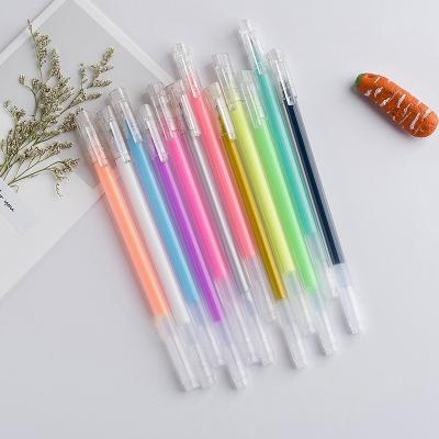 China Customized Sketchi Pastels Highlight Pen Highlighter Gel Pen DIY Gel Pen Smooth Inscribing Promotional Gel Pen Special Pen for sale