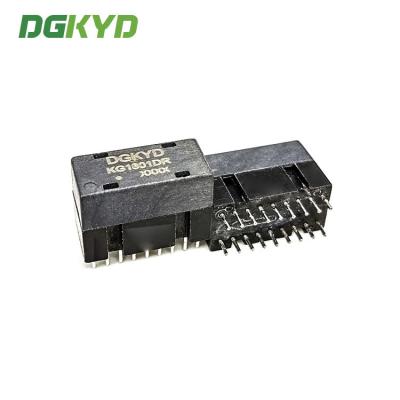 중국 KG1801DR 18PIN 1000BASE-tx 1000M 맞춘 자기학 네트워크 Lan 하락 이더넷 변전 설비 판매용