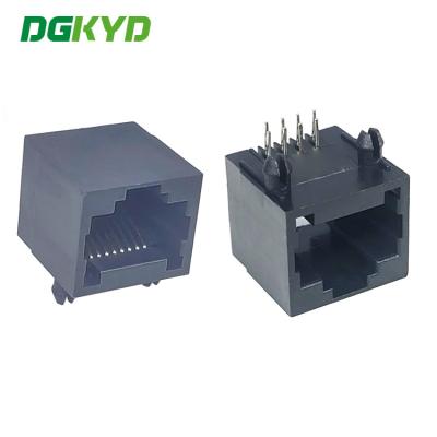 China Portuario del conector del puerto de DGKYD56311188IWA1DY1030 RJ45 solo todo el 8P8C obscuro plástico en venta