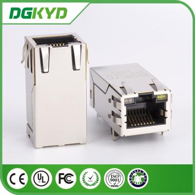 China 1 x 1 schirmten 16 Katze 6A POE RJ45 Pin 1000BASE modulare Steckfassungen mit internem Transformator 33.0mm ab zu verkaufen