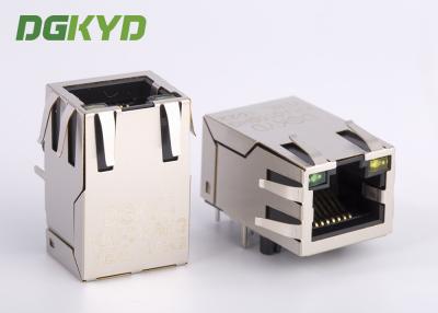 Κίνα Μεγαμπίτ η θηλυκή RJ45 PCB επιφάνεια Magnetics συνδετήρων εσωτερική τοποθετεί προς πώληση