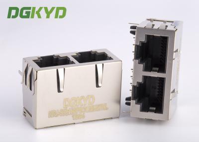 China Port-RJ45 Schnittstelle KRJ -5921S8P8C12E457NL 2 Jack Network Connector RJ45 modularer Jack zu verkaufen