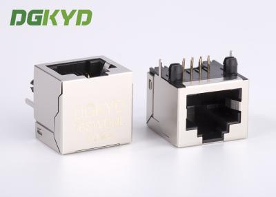 China BASE de DGKYD -56SWDNL 100 - T RJ45 protegió el solo puerto RJ45 Jack modular del conector en venta