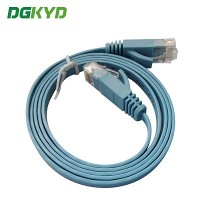 中国 イーサネット パッチ ケーブルRj45 Utp Cat6のセリウム/UL/証明が付いている平らなイーサネット ケーブル 販売のため