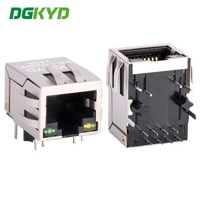 China Communication Equipment RJ45 Ethernet Port 100Mbps Integrated Network Transformer KRJ-022NL for sale