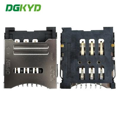 中国 マイクロシムカードホルダー フリップトップ 1.80H 電話カードホルダー DGKYDSIM15H6A6A2Y3WSG286 販売のため