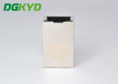 Китай DGKYD311Q070AB1A4DN Shielded Tab Up Gige Cat6 RJ45 Single Port PBT Housing (Скрытый корпус PBT с одним портом) продается