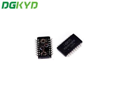 China Módulo del transformador de Ethernet de KS16116PR 16PIN SMD 10/100BASE-TX en venta