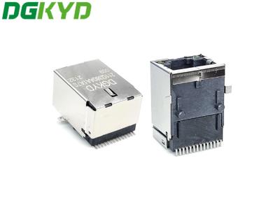 Китай Гигабит DGKYD211Q380AA1A7S009 SMD 6U RJ45 защищаемый сетевым интерфейсом интегрировал фильтр продается