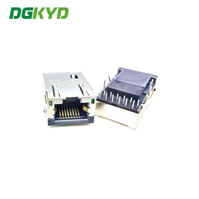 Chine Les modules 1000 d'Ethernet de la base-T 30U 8P12C de DGKYD1711Q242FF5WA7CBDB057 Tab Up ont intégré le réseau magnétique Inte du connecteur RJ45 à vendre