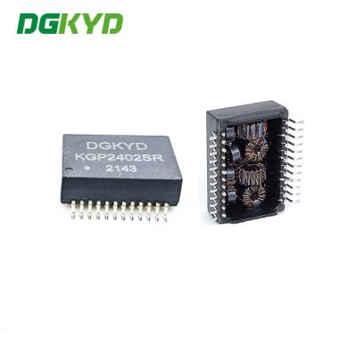 China Montaje del transformador 24PIN SMD de Ethernet de Gigabit Ethernet en venta