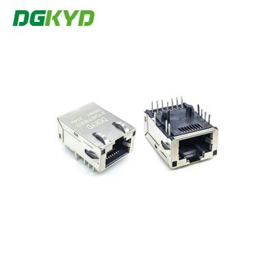 Chine filtre de Gigabit Ethernet de port du connecteur Rj45 de 24.13mm avec le shrapnel léger à vendre