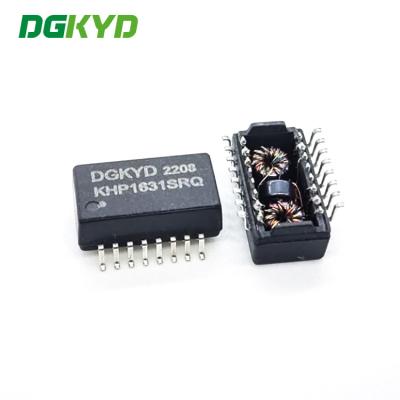 China KHP1631SRQ 16 Pin SMD Ethernet Transformer for sale