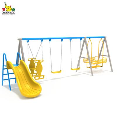 China Building Park Kids Wooden Amusement Outdoor Playground Durable Metal Playground for sale