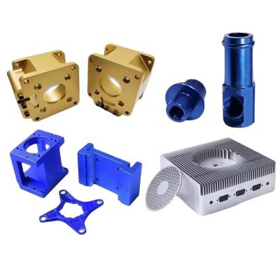 China Chinese High Precision Aluminum Parts Manufacturer Aluminum Hard Anodized Stainless Steel Customization Brass CNC Quick Machining for sale