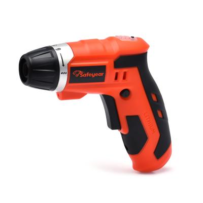 China 3.6V High Torque Cordless Screwdriver With Led Light Li-Ion Handheld Power Drills for sale