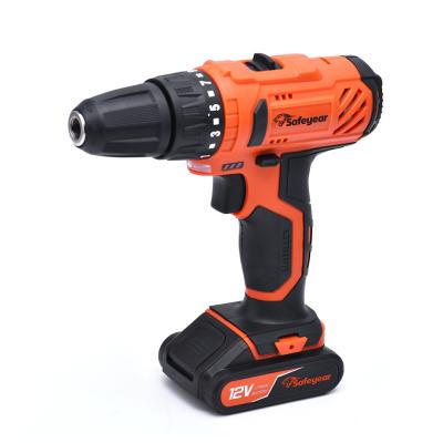 China 3Pcs Cordless Drill Machine 12v 1500mAh Li-Ion Electric Powered Tools for sale