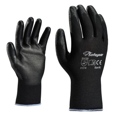 China PU 10in Cut Resistant Welding Gloves Safety Hand Gloves For Construction for sale