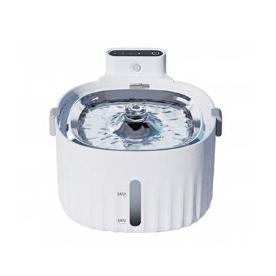 China Automatic Factory Custom DC Power and Battery Powered Cat Water Fountain 2L Super Quiet Cat Water Fountain for sale