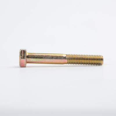 China The preferential price of stainless steel in September DIN931 DIN933 super hex galvanized bolt carbon steel hexagon bolt 4.8/8.8 grade bolt for sale