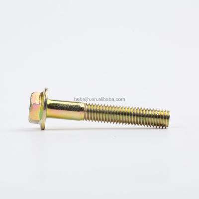 China Stainless Steel Bargain Price Convenient Service In September Super Hex Flanged Bolts DIN 6921 Bolts 4.8/8.8/10.9 Grade With Serrated for sale