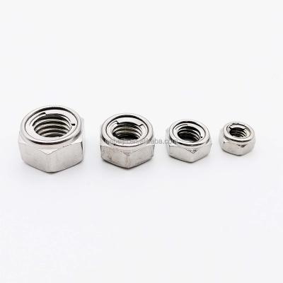 China Convenient Heavy Industry Service DIN 985 Lock Nut Nylon Carbon Steel Galvanized Lock Nut Iron Sheet Lock Nut for sale