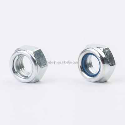 China Heavy Industry Locknut DIN 985 Iron Nylon Sheet Locknut Stainless Steel 304 316 Anti Loose Locknut Convenient Service for sale