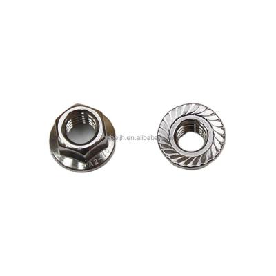 China Heavy Industry Flange Nuts Stainless Steel Flange Nut DIN 6932 Nuts More September Super Quality Services for sale